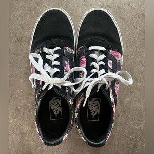 Vans fleuris grandeur 9
